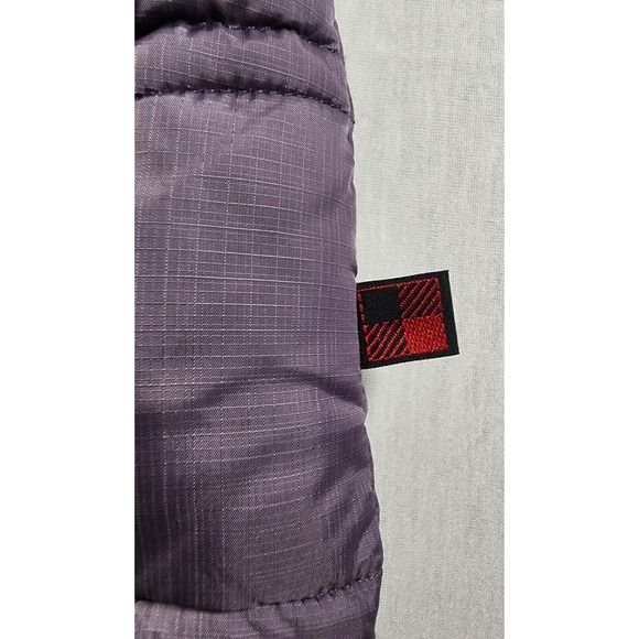 Vintage Style Woolrich Womens Small Amethyst Full Zip Puffer Vest Style 18508 - Picture 4 of 8